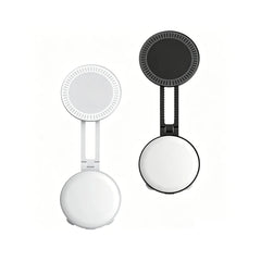 Black and white magnetic foldable fill lights fully extended