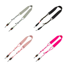 Grey black pink and red camera neck straps for custom logo wholesale