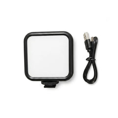 RGB mini LED pocket light package includes charging cable