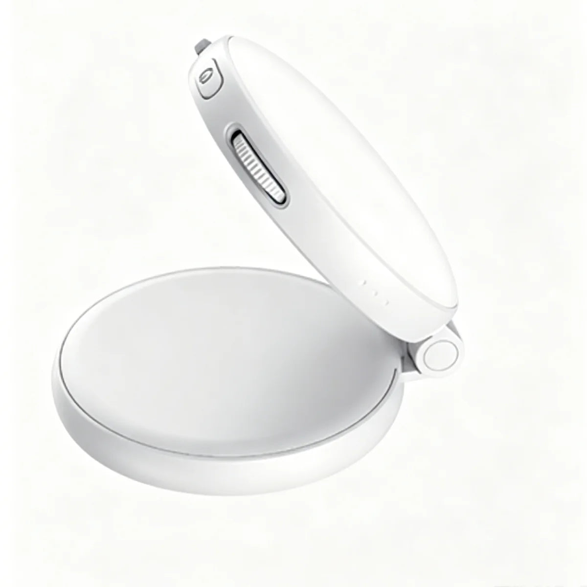 White magnetic foldable LED phone fill light