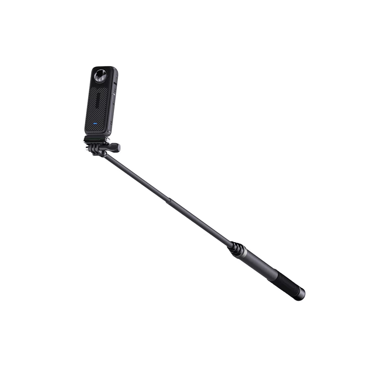 Portable 46cm folded length of the aMagisn 3-meter carbon fiber extension pole.