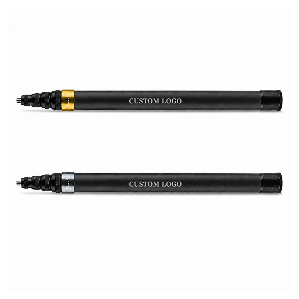 Custom logo 3M carbon fiber invisible selfie stick for wholesale and bulk orders