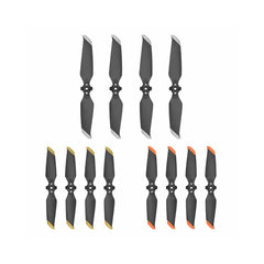DJI AIR 2S propellers in black gold edge black silver edge and black orange edge