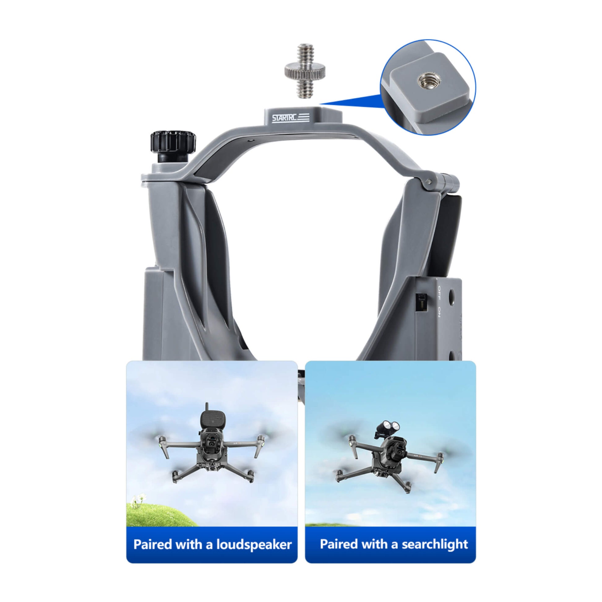 DJI Air 3 Air 3S air dropping system for outdoor delivery and fishing