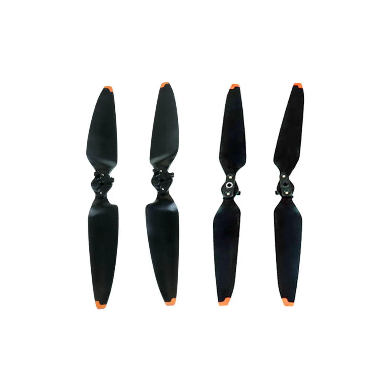 DJI AIR 3S propellers fully extended showing shape and design