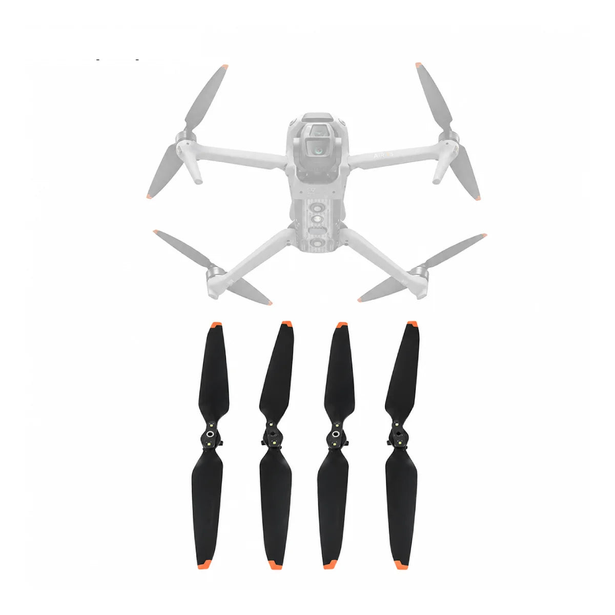 DJI AIR 3S Propeller main image showing 4 blades