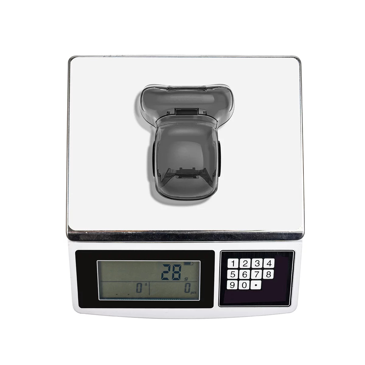Lightweight 28g design of the DJI Air 3S gimbal protection module.