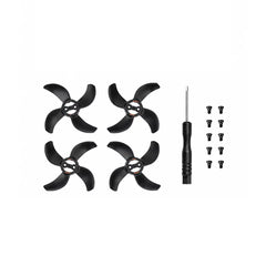 DJI AVATA 360 propeller package contents including screws and screwdriver