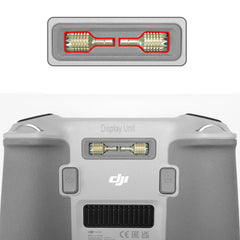 DJI thumb sticks fit perfectly into the controller original storage slots.