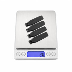 DJI FLIP propellers showing net weight 2g per set