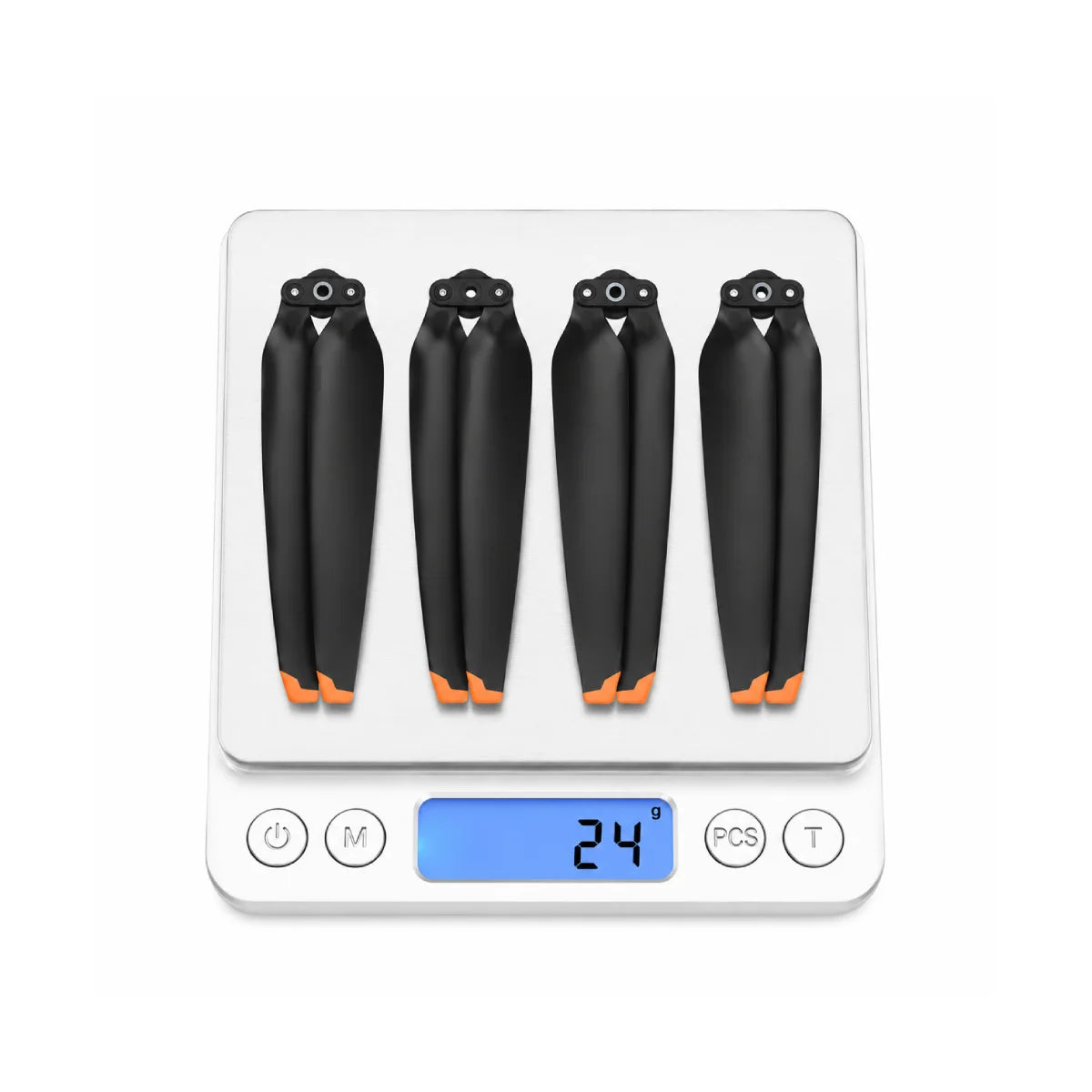 DJI Mavic 3 Enterprise propellers showing 24g net weight