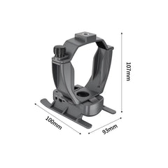 Technical dimensions and weight specifications for the DJI Mavic 3 drone dropper.