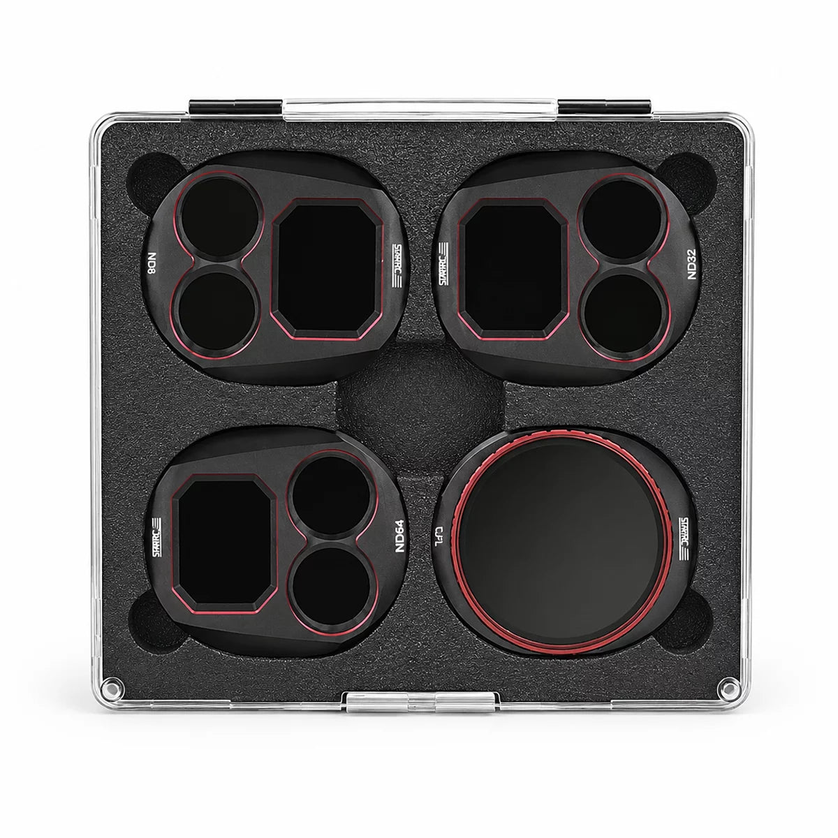 DJI Mavic 4 Pro filter set with retail box and filter case