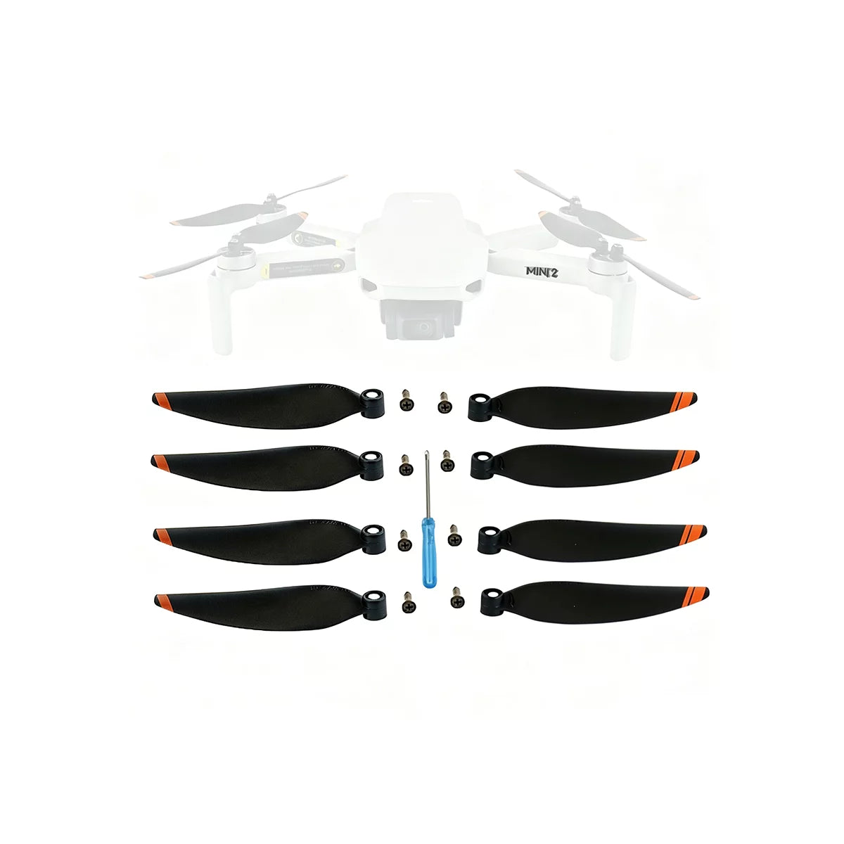 DJI Mini 2 Propeller main image showing full set of blades