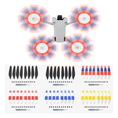 AeroFocus 6030F low-noise colored propellers set for DJI Mini 4 Pro and Mini 3 Pro.
