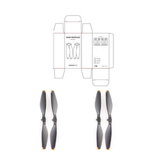 Retail color box packaging for Aerofocus Mini 5 Pro propellers