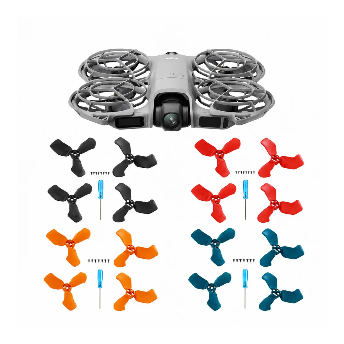 Color upgrade propellers for DJI NEO 2 drone