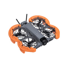 Demonstration of DJI Neo 2 drone floating on water with STARTRC guard installed.