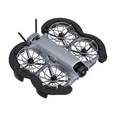 Black STARTRC floating propeller guard installed on DJI NEO 2