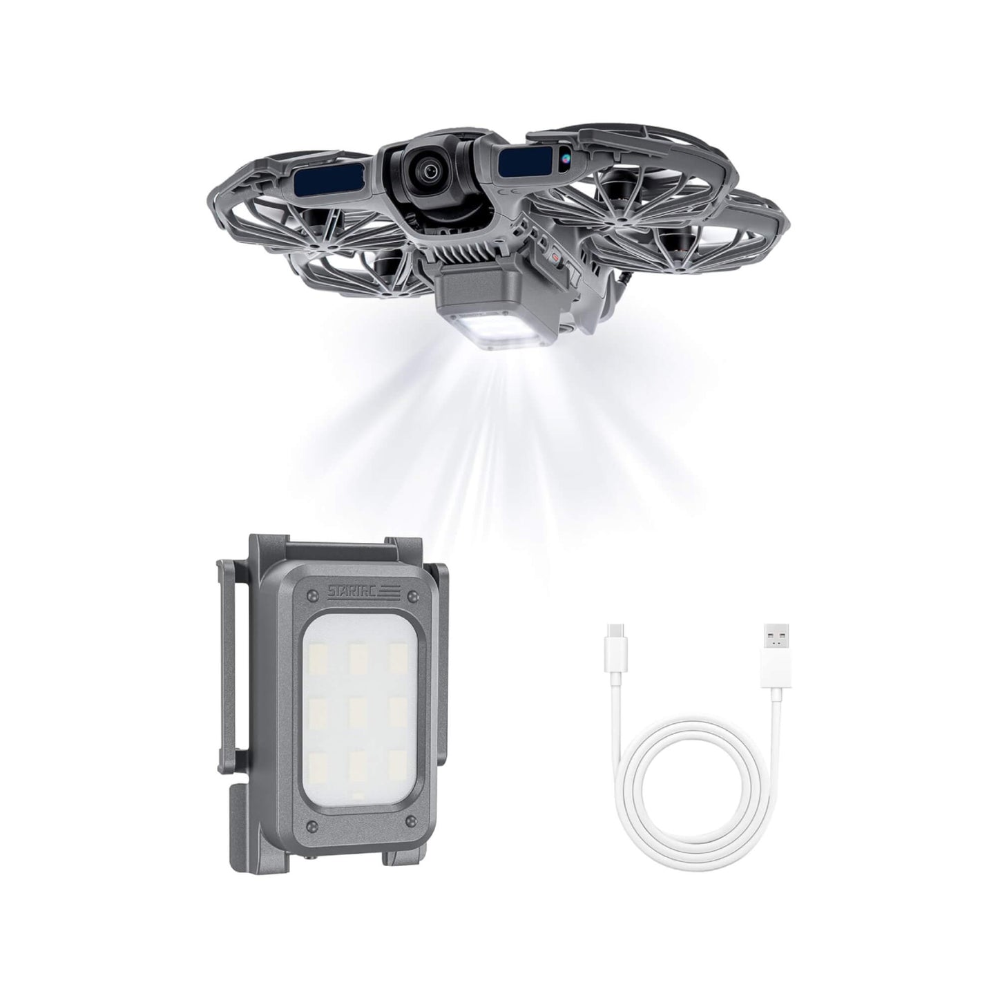 DJI NEO 2 LED landing gear with lights by STARTRC