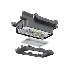 Internal layers and build quality of the DJI Neo 2 night flight light.