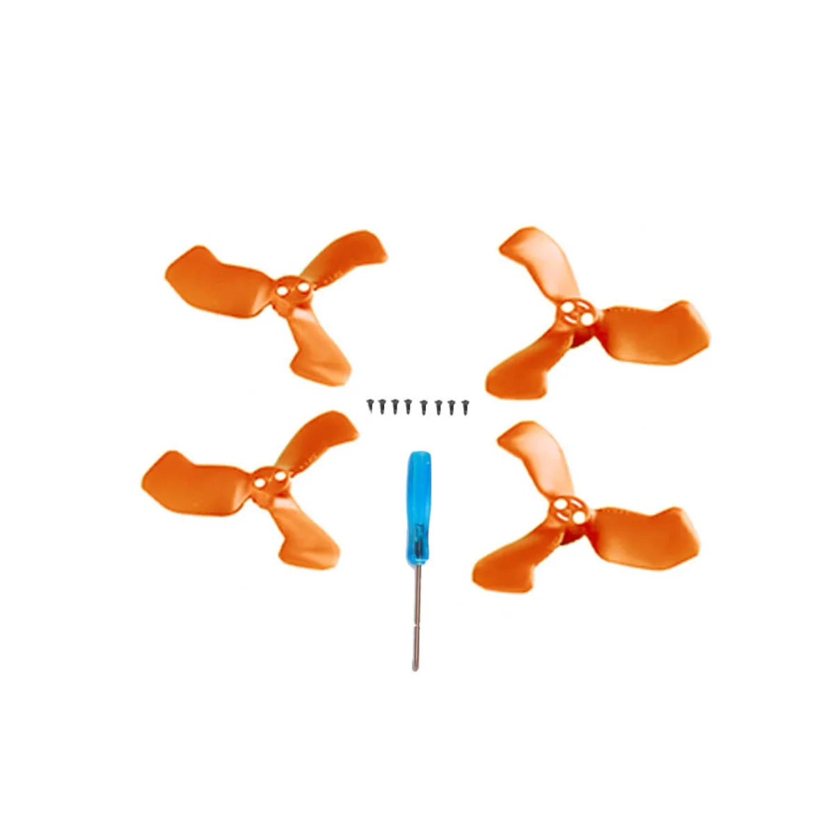 Orange propellers for DJI NEO 2 drone