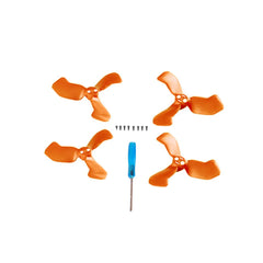 Orange propellers for DJI NEO 2 drone