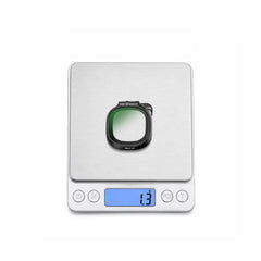 DJI NEO 2 UV filter showing 1.3g net weight