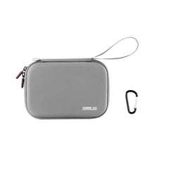 Package contents including DJI OM 7 storage bag and carabiner.
