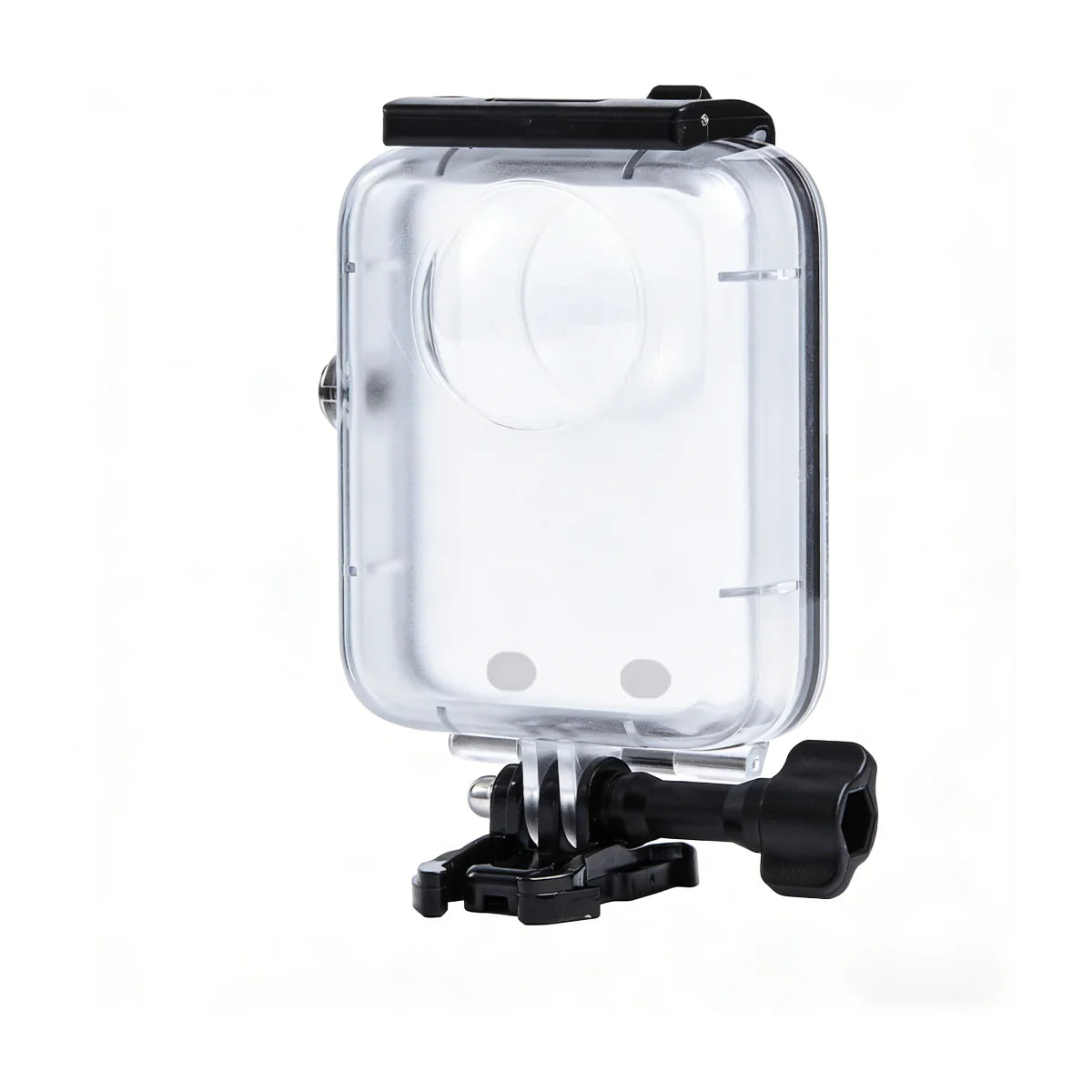 Clear view of the high-transparency PC housing for DJI Osmo 360.
