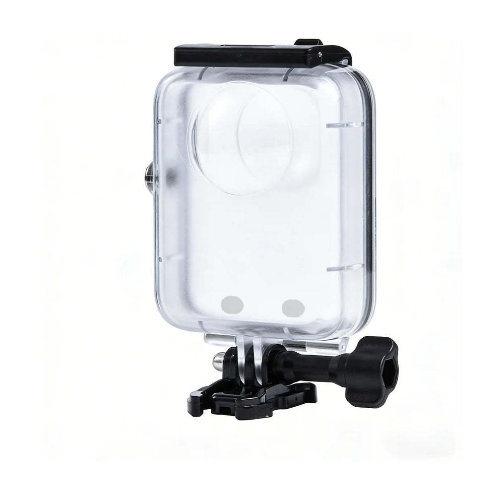 Clear view of the high-transparency PC housing for DJI Osmo 360.
