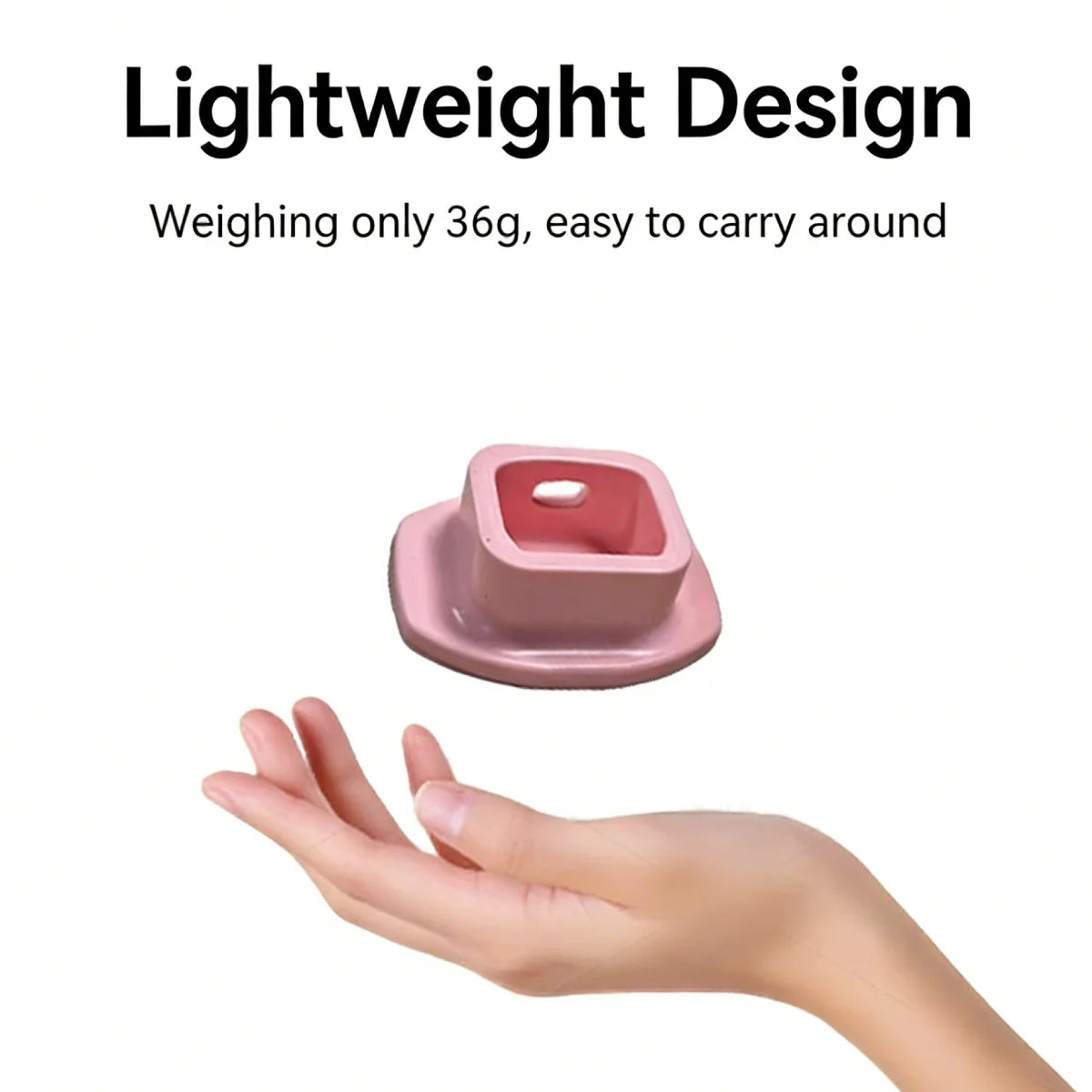 36g ultra-lightweight and portable design of the DJI Osmo Pocket 3 silicone base.
