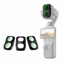DJI Osmo Pocket 4P 3-pack filter kit with CPL, Black Mist 1/4 and VND1-5 filters