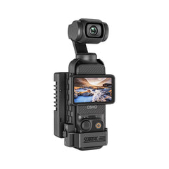 STARTRC cooling fan mounted on a DJI Osmo Pocket 3 camera.