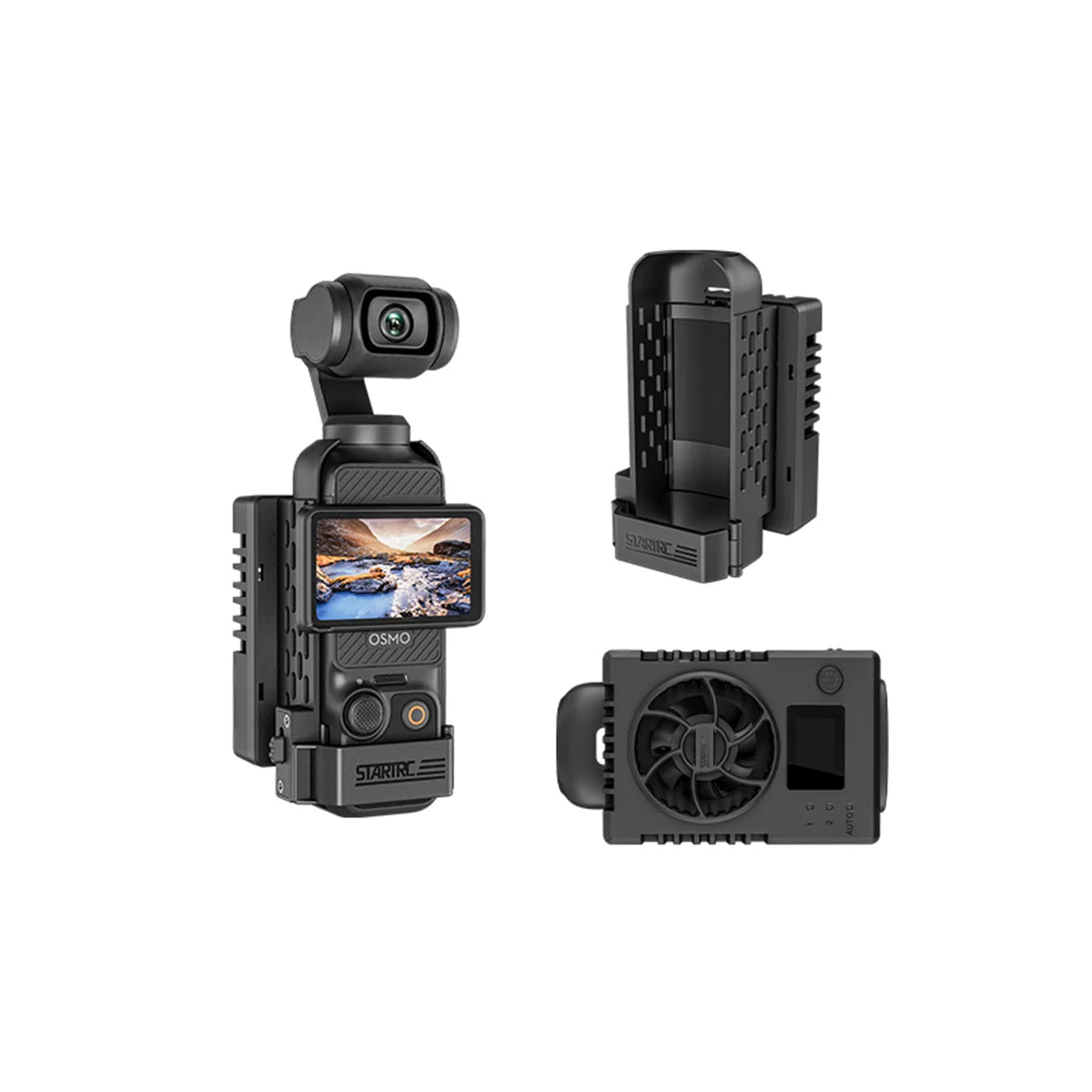 STARTRC DJI Pocket 3/4 semiconductor ice core cooler main view.