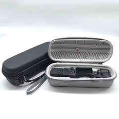 Wholesale DJI Pocket 4 stand-alone pouch in classic business black and grey.