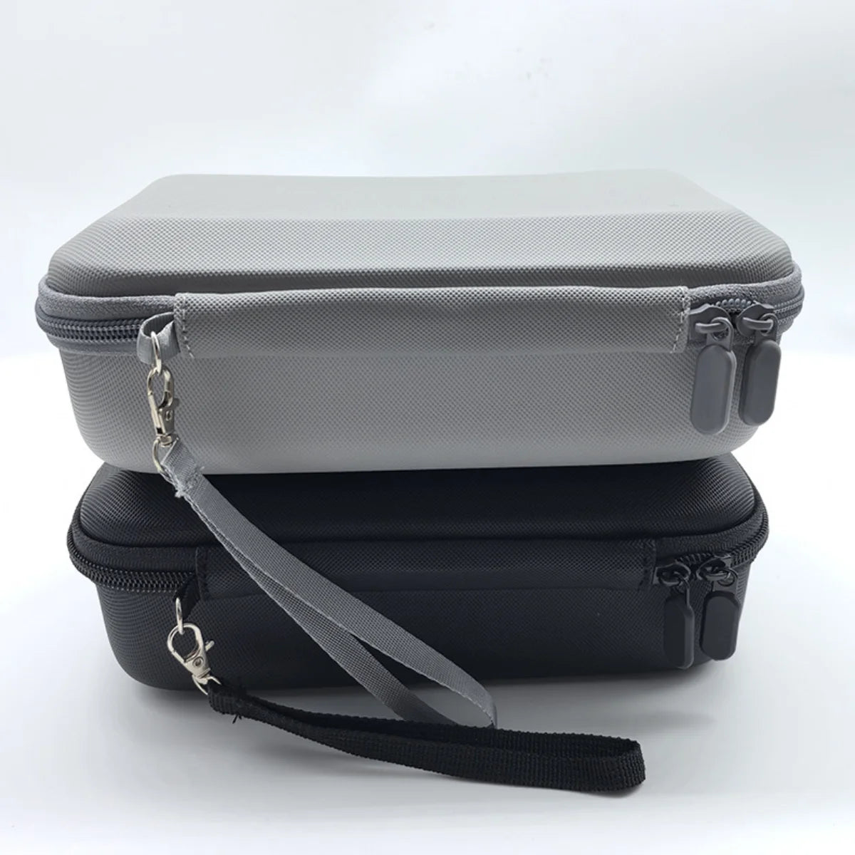 Durable hand strap and portable lanyard detail for DJI Pocket 4 case.