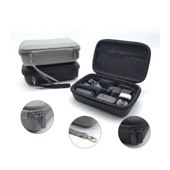 DJI Pocket 4 combo case wholesale main view in black and grey.