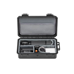 DJI Pocket 4 Creator Combo securely stored in the DIY mini case.