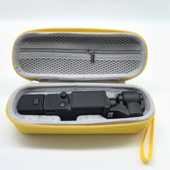 Vibrant Yellow portable storage pouch for DJI Pocket 4 bulk order.