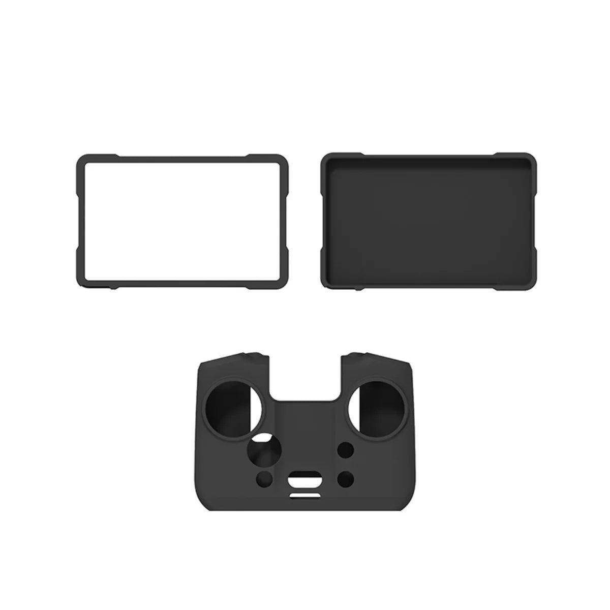 Professional matte black silicone protector for DJI Mavic 4 Pro controller.