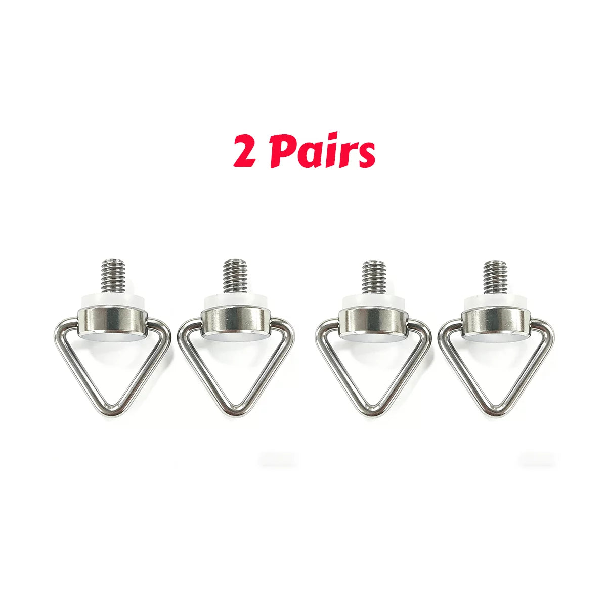 Value pack of two pairs of DJI RC Pro shoulder strap screws.
