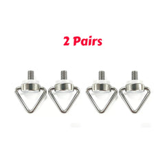 Value pack of two pairs of DJI RC Pro shoulder strap screws.