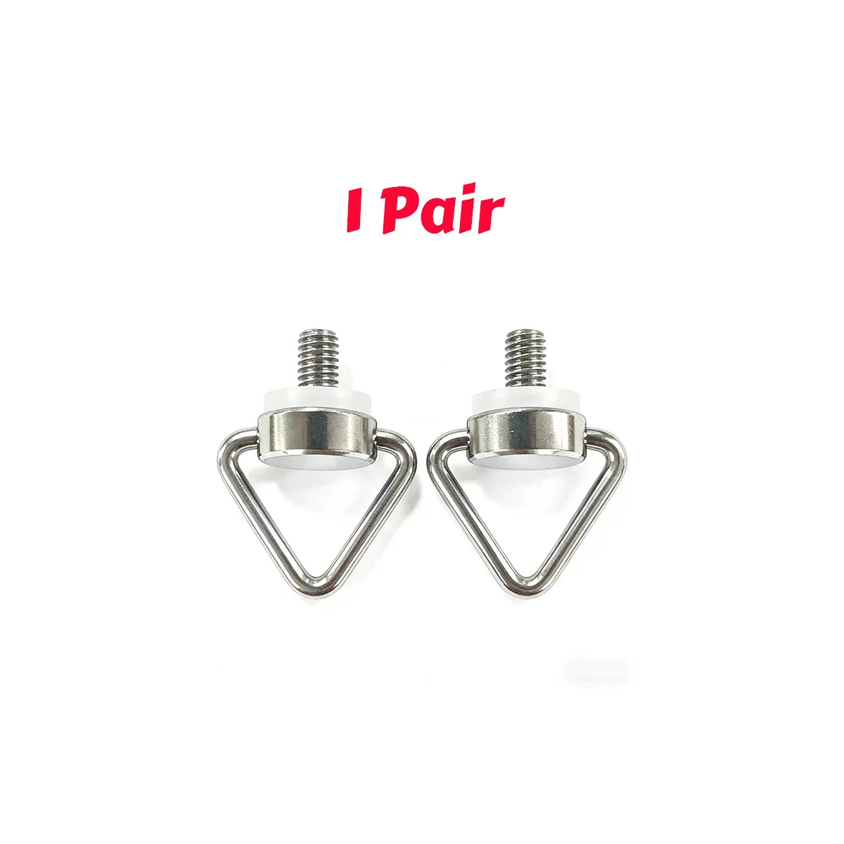 One pair of DJI RC / RC2 neck strap mounting screws.