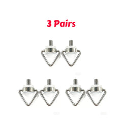 Bulk pack of three pairs of remote controller neck strap mounts.