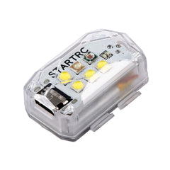 Drone strobe light with 120 lumens brightness and FAA compliant visibility