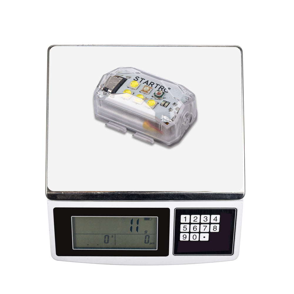 Compact lightweight drone strobe light weighing only 11 grams