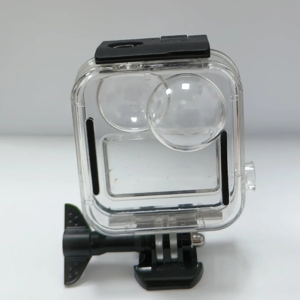 Product dimensions (102x80x58mm) for GoPro MAX waterproof case.