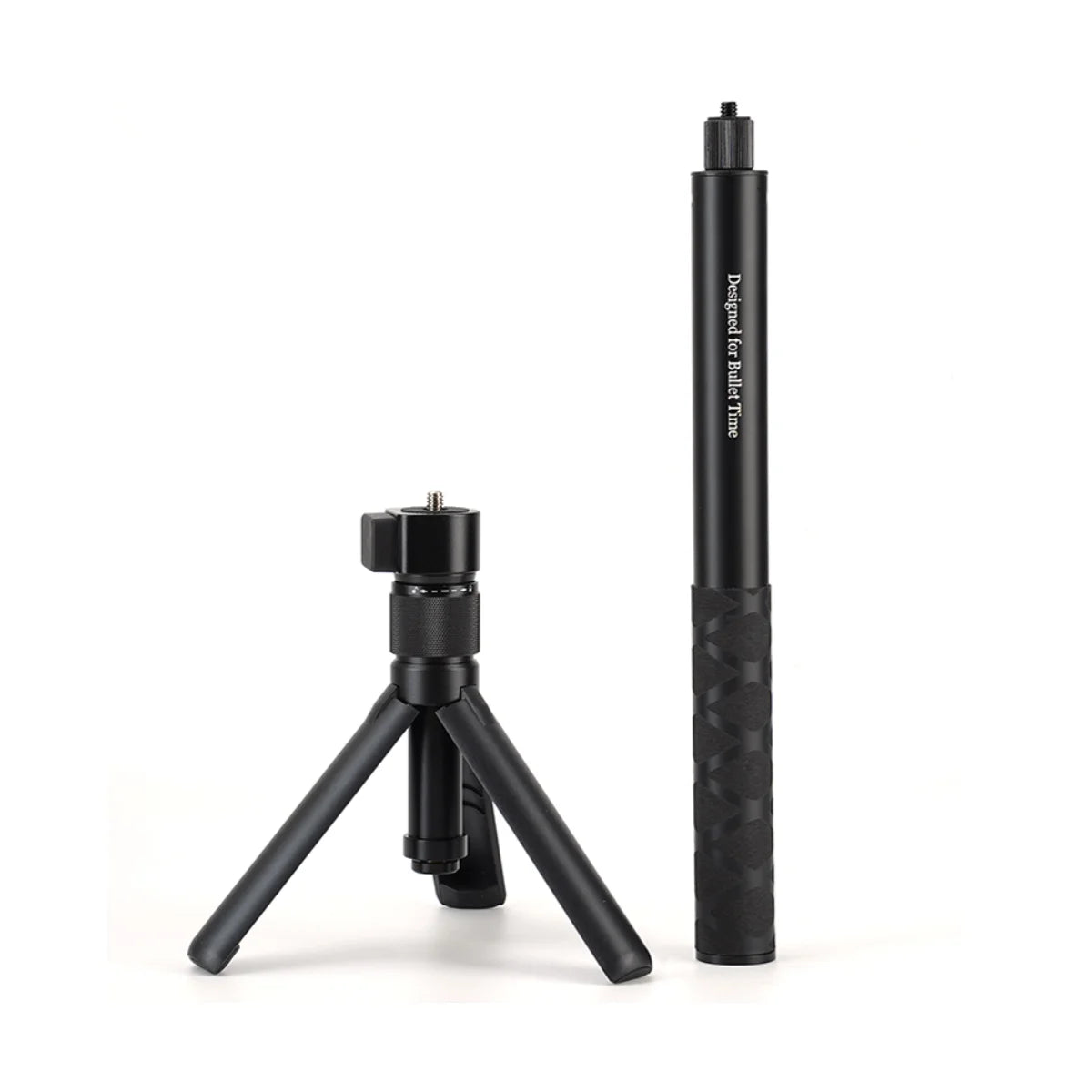 Insta360 invisible selfie stick and bullet time rotation handle combo.
