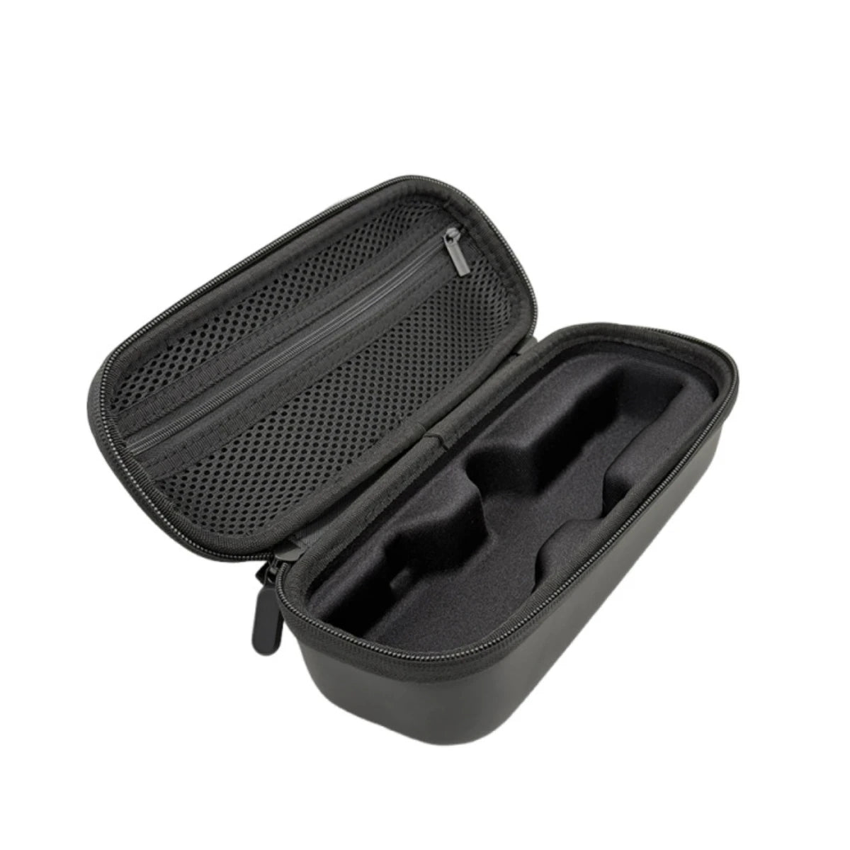 Black Insta360 Luna Ultra EVA carrying case with lanyard